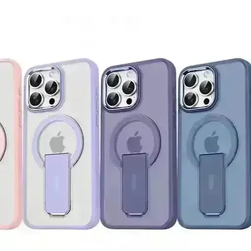 Luxury Magsafe Folding Stand Phone Case (For iPhones) - Bear Hugs