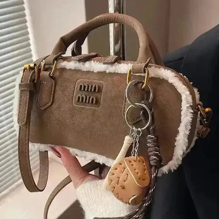 Luxury MM Bowling Handbag - Bear Hugs