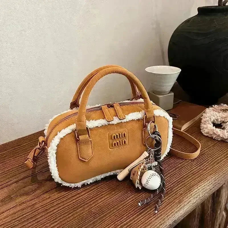Luxury MM Bowling Handbag - Bear Hugs