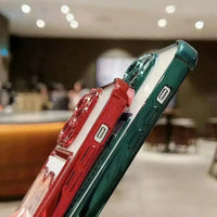 Luxury Transparent Card Holder Phone Case (For iPhones) - Bear Hugs