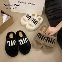 Luxury Velvet Winter Slippers - Bear Hugs