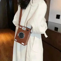 Luxury Vintage Camera Sling Bag - Bear Hugs