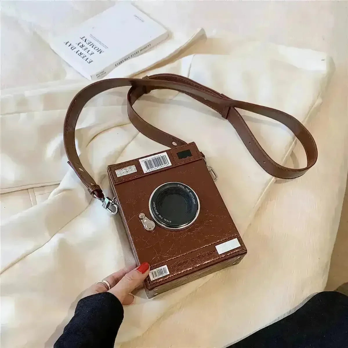 Luxury Vintage Camera Sling Bag - Bear Hugs