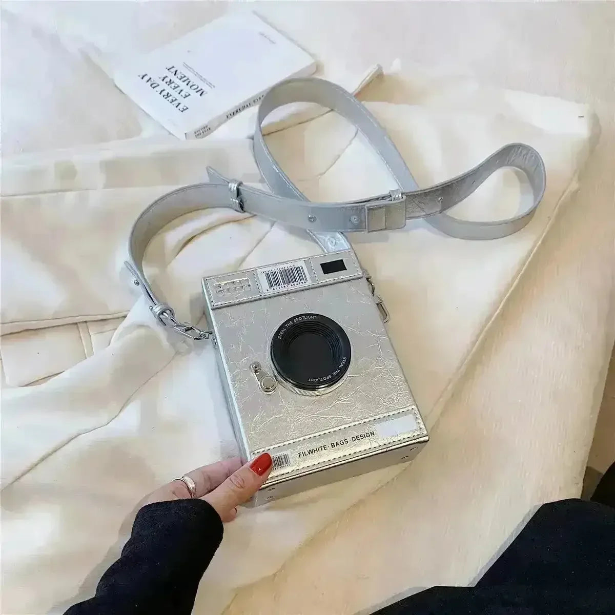 Luxury Vintage Camera Sling Bag - Bear Hugs