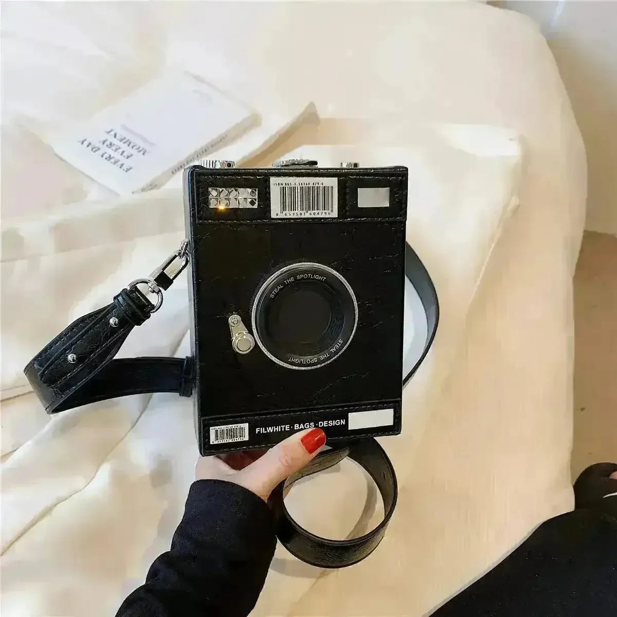 Luxury Vintage Camera Sling Bag - Bear Hugs