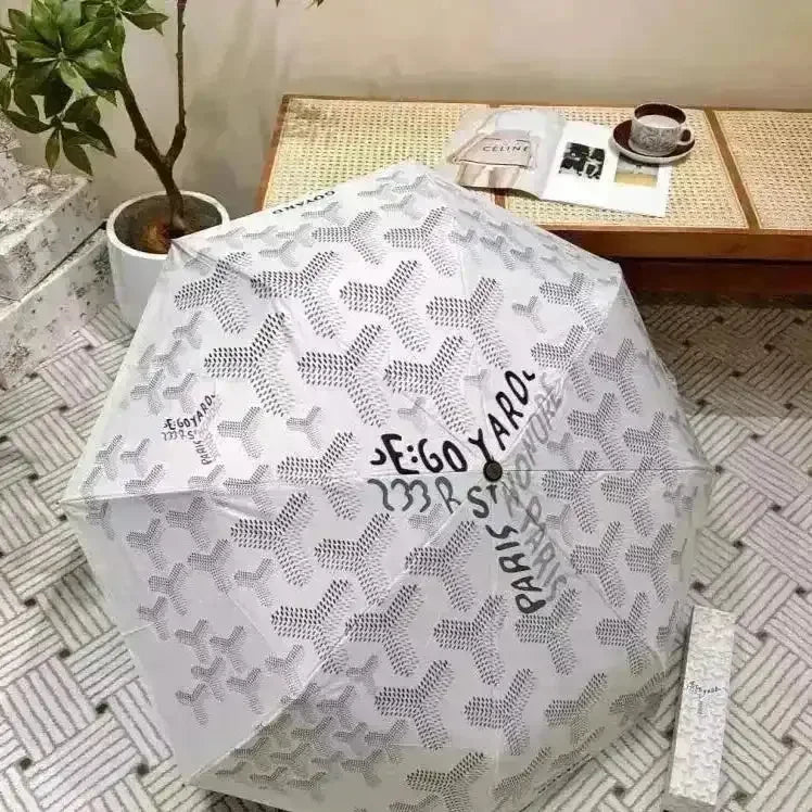 Luxury Y Pattern Designer Umbrella - Bear Hugs