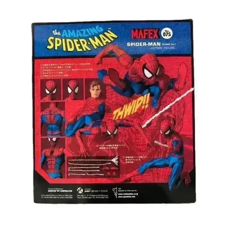 アメコミ MAFEX No.075 SPIDER-MAN COMIC Ver. A MAFEX No.185 SPIDER-MAN Spider-Man (CLASSIC COSTUME Ver.) Total