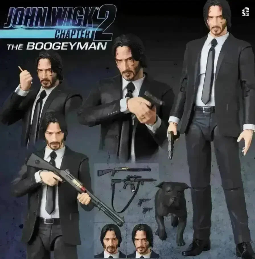 Mafex No. 085 John Wick Boogeyman Figurine (16 cm) - Bear Hugs