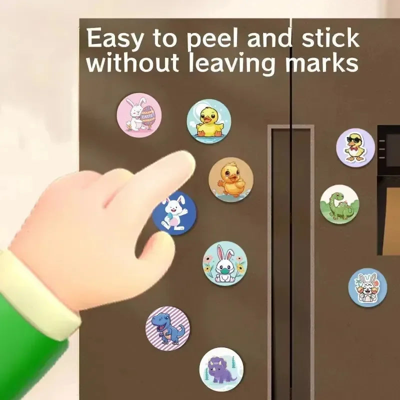 Magic Velcro Cartoon Stamp Set - Bear Hugs