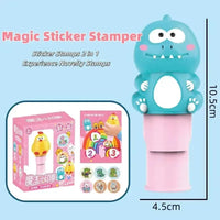 Magic Velcro Cartoon Stamp Set - Bear Hugs