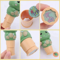 Magic Velcro Cartoon Stamp Set - Bear Hugs