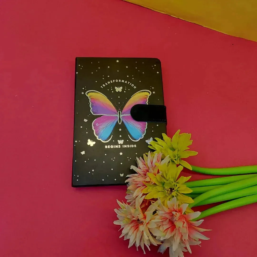 Magical Butterfly Diary with Magnetic Clasp - Bear Hugs