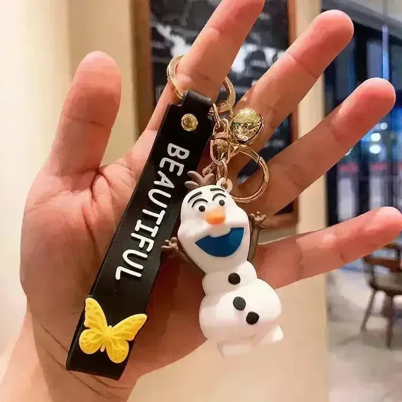Frozen Character Keychains Magical Frozen 3D Keychain