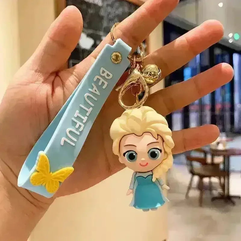 Frozen Character Keychains Magical Frozen 3D Keychain