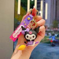 Magical Kuromi 3D Keychain - Bear Hugs