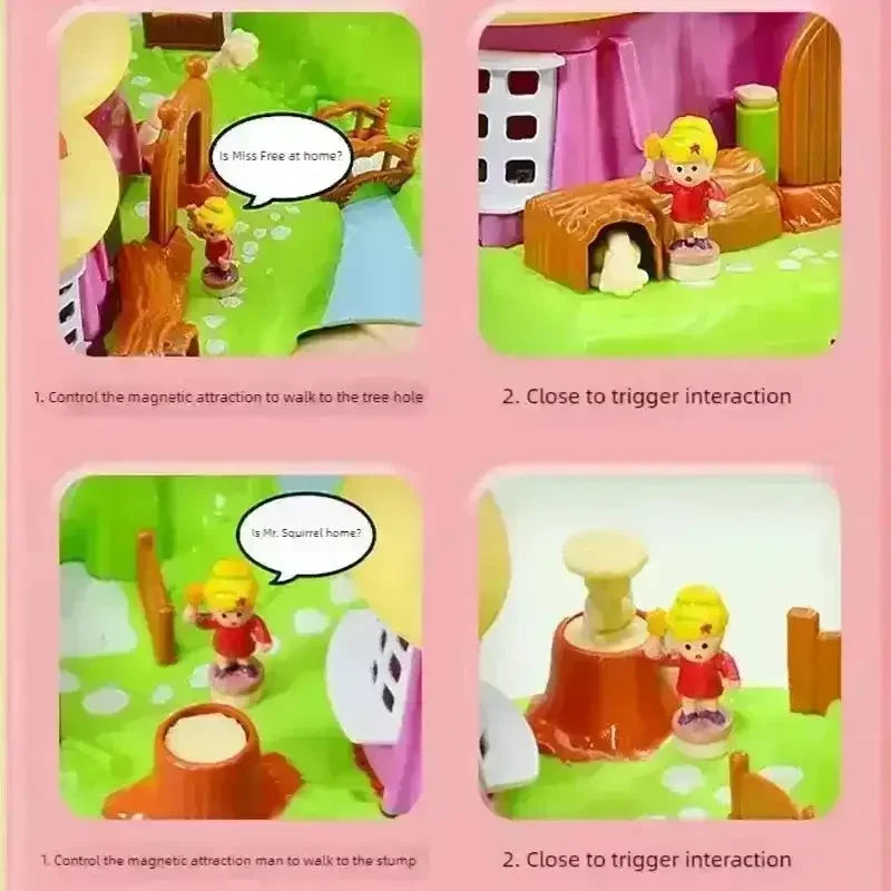 Magnetic Kids Magical World House Game - Bear Hugs