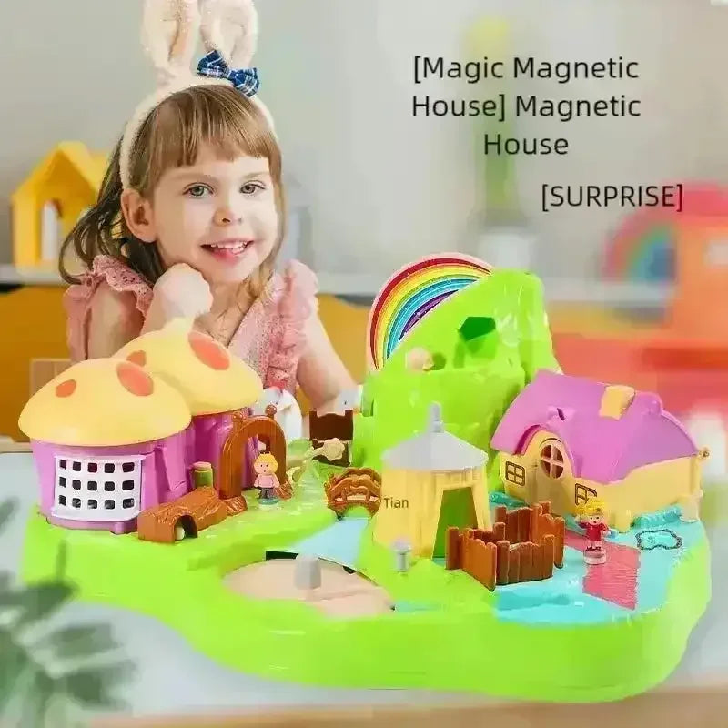Magnetic Kids Magical World House Game - Bear Hugs
