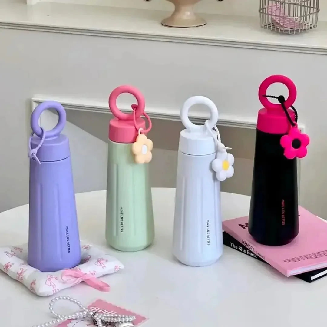 Make Life Better Portable Water Bottle (450 ml) - Bear Hugs