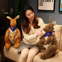 Mama Kangaroo Plush Toy (45 cm) - Bear Hugs