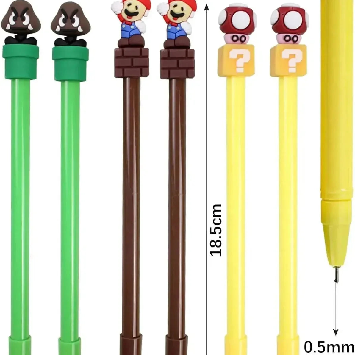 Mario Cartoon Gel Ink Pen - Bear Hugs