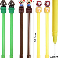 Mario Cartoon Gel Ink Pen - Bear Hugs
