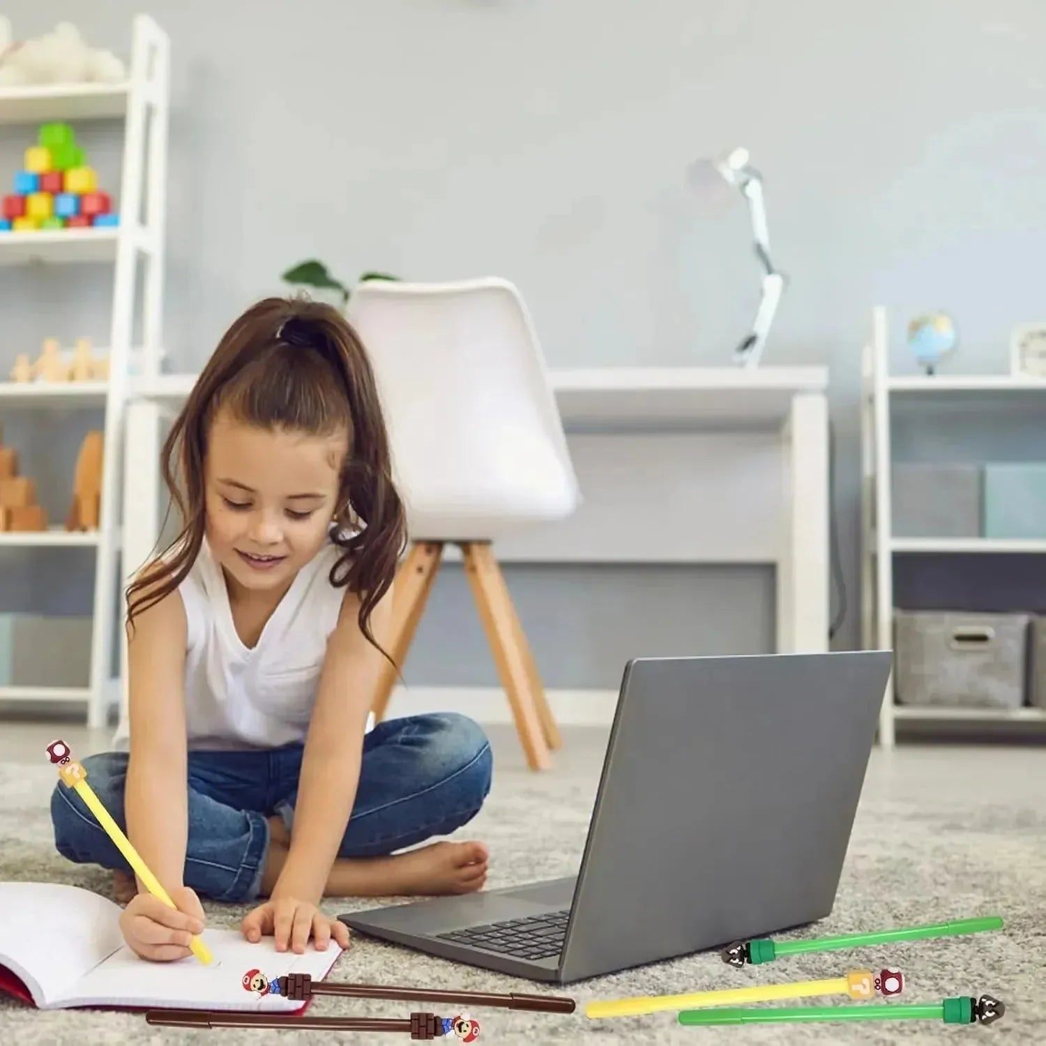 Mario Cartoon Gel Ink Pen - Bear Hugs