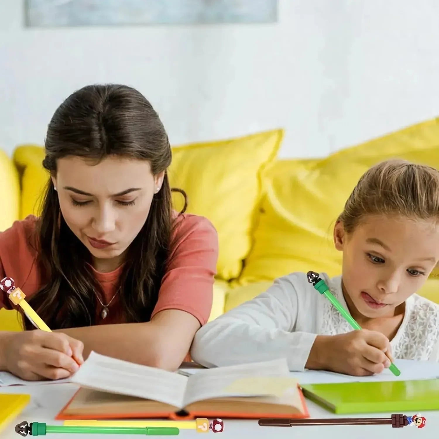 Mario Cartoon Gel Ink Pen - Bear Hugs