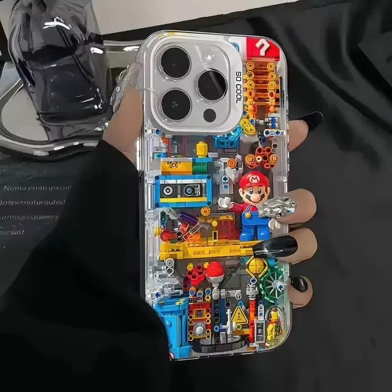 Mario's Brick Fortress 3D Phone Case (For iPhones) - Bear Hugs