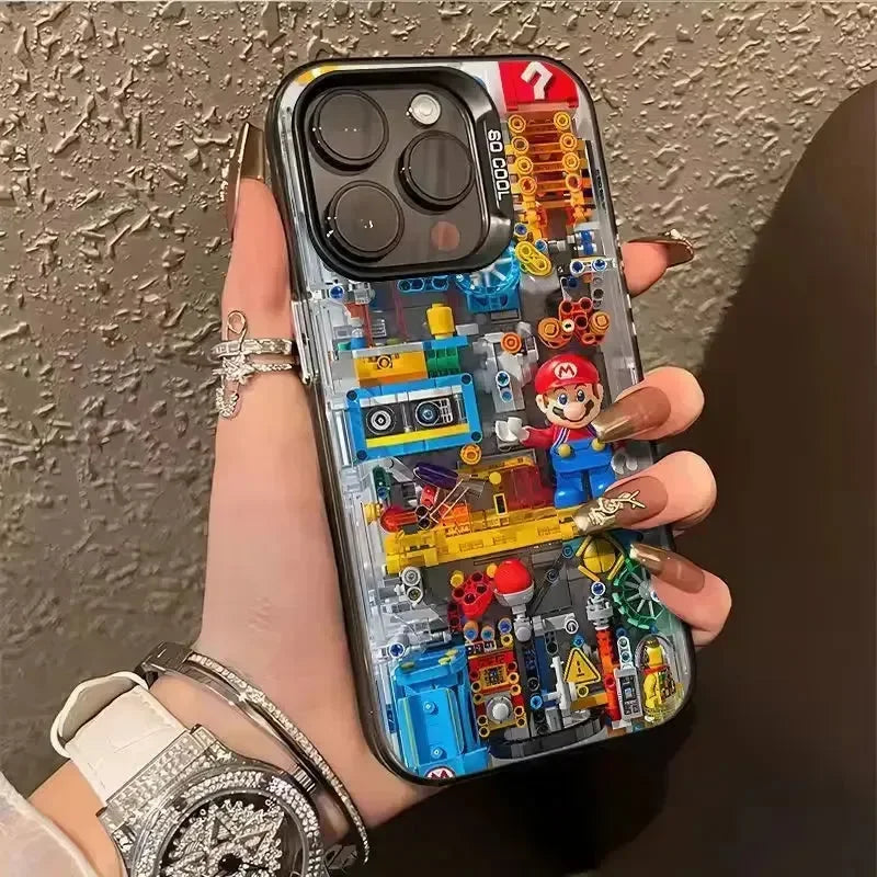 Mario's Brick Fortress 3D Phone Case (For iPhones) - Bear Hugs