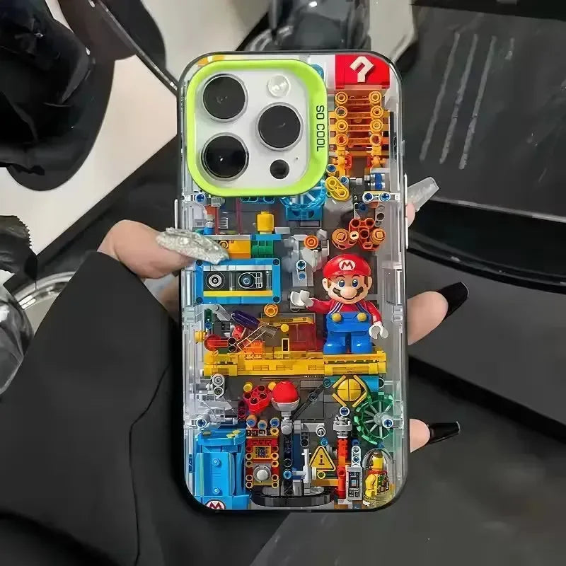 Mario's Brick Fortress 3D Phone Case (For iPhones) - Bear Hugs
