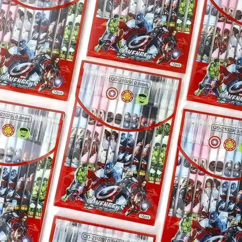 Marvel Avengers Erasable Gel Pens (Set of 12) - Bear Hugs