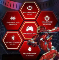 Marvel Avengers Low Latency Bluetooth Earphones - Bear Hugs