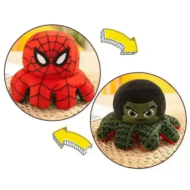 Marvel Characters Face Reverse Octopus - Bear Hugs