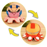 Marvel Characters Face Reverse Octopus - Bear Hugs