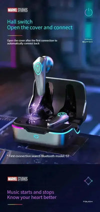 Marvel G7 RGB True Wireless Noise Reduction Earbuds - Bear Hugs