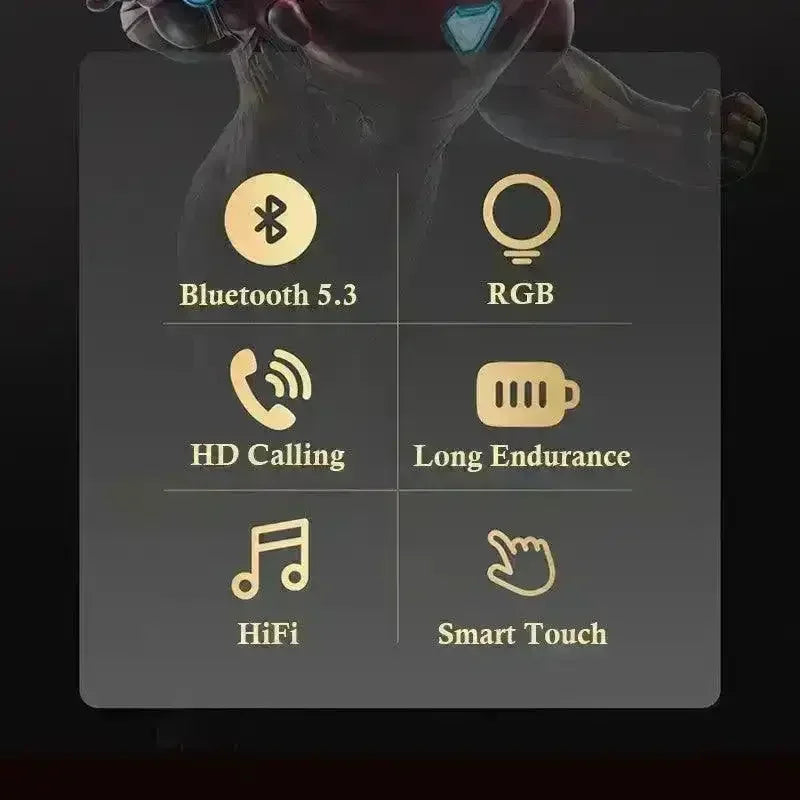 Marvel K-MV01 In-ear Wireless Bluetooth 5.3 Earphones - Bear Hugs