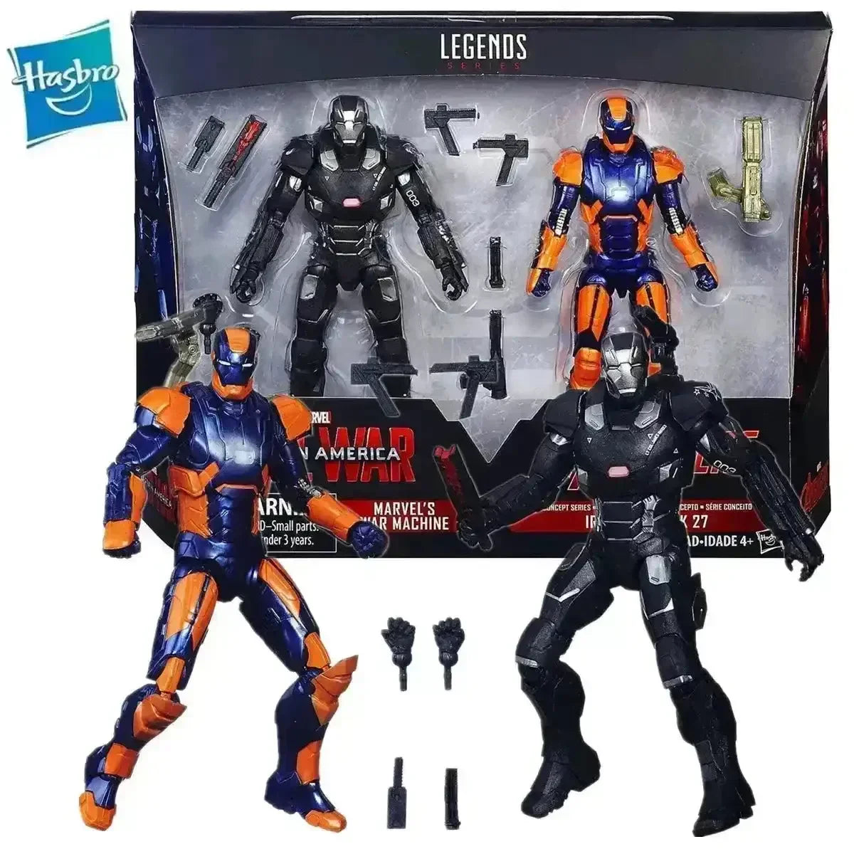 Marvel Legends Iron Man Mark 27 & War Machine - Bear Hugs