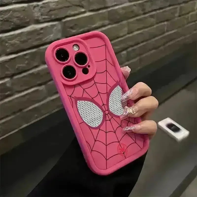 Marvel Spiderman Eyes Phone Case (For iPhones) - Bear Hugs