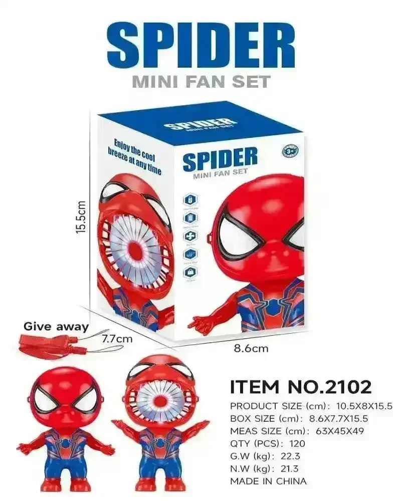Marvel Spiderman Handheld Fan - Bear Hugs