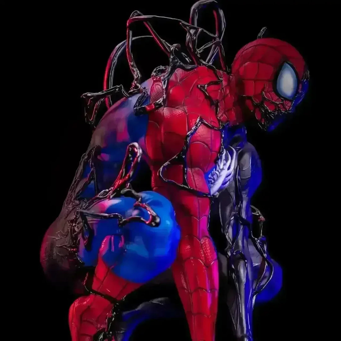 Marvel Symbiotic Spider-Man Action Figurine (38 cm) - Bear Hugs