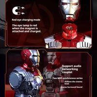 Marvel x Killerbody Iron Man Bust Bluetooth Speaker - Bear Hugs