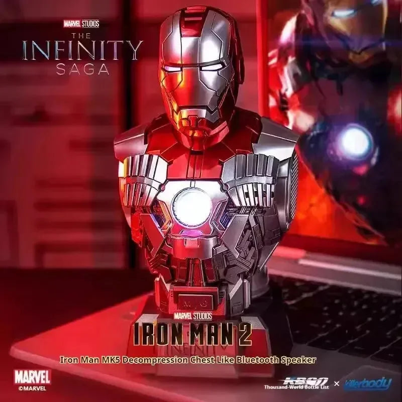 Marvel x Killerbody Iron Man Bust Bluetooth Speaker - Bear Hugs