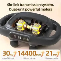 Massagiko 6-Head Deep Tissue Gun - Bear Hugs