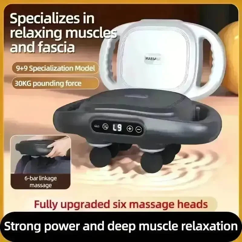 Massagiko 6-Head Deep Tissue Gun - Bear Hugs