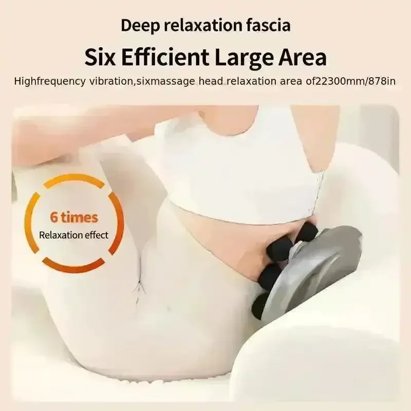 Massagiko 6-Head Deep Tissue Gun - Bear Hugs