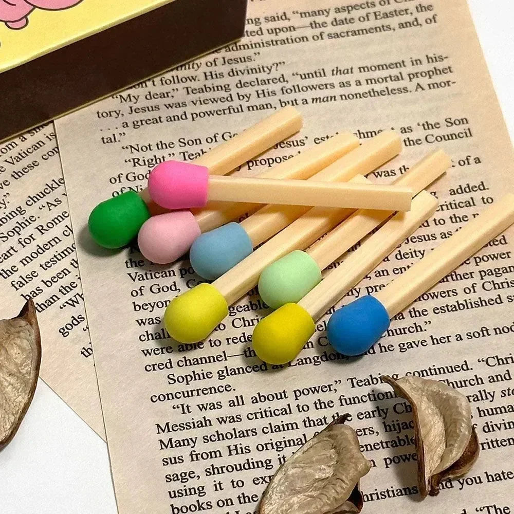 Match-ical Matchstick Eraser (Set of 8) - Bear Hugs