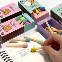 Match-ical Matchstick Eraser (Set of 8) - Bear Hugs