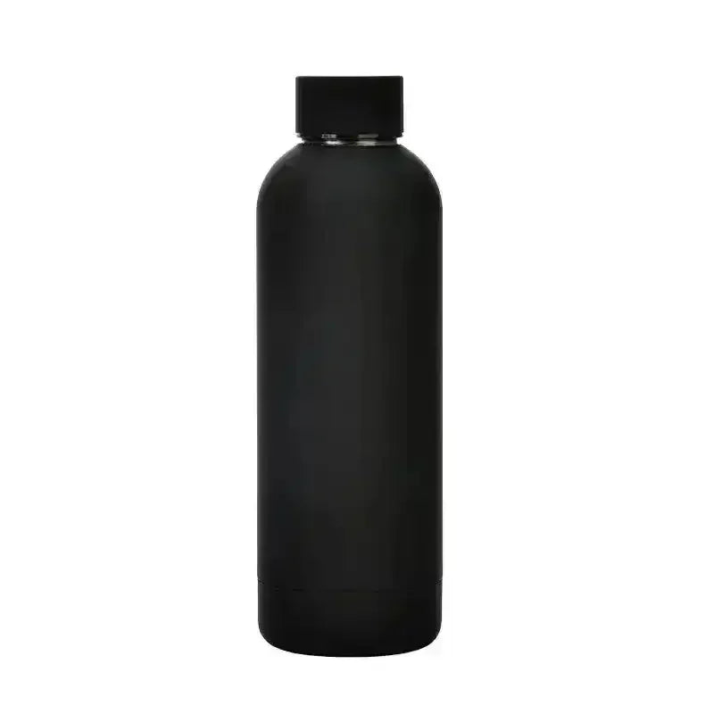 Matt Finish Stainless Steel Water Bottle (500 ml) - Bear Hugs