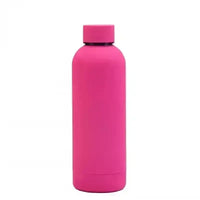 Matt Finish Stainless Steel Water Bottle (500 ml) - Bear Hugs