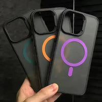 Matte Frosted Magnetic Case (For iPhones) - Bear Hugs